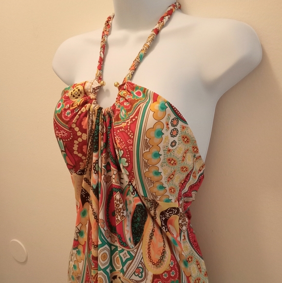 NWT🎁FREE GIFT INCLUDED🎁Maxi, Push-Up Pads Bra, Stretchable Strap Halter Neck - Picture 3 of 12